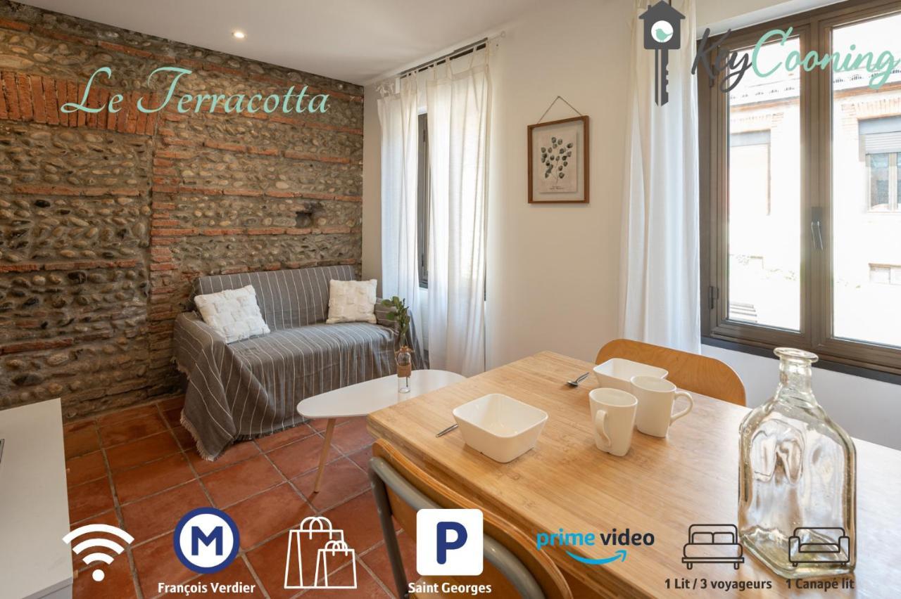 Le Terracotta - Cosy Et Lumineux Lejlighed Toulouse Eksteriør billede
